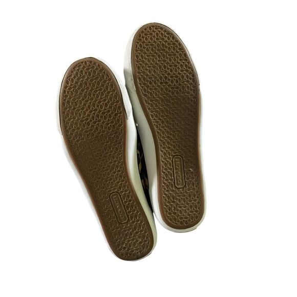 Coach | Women's Leatherware Barrett Animal Print Sneakers Size 9 - Picture 6 of 6